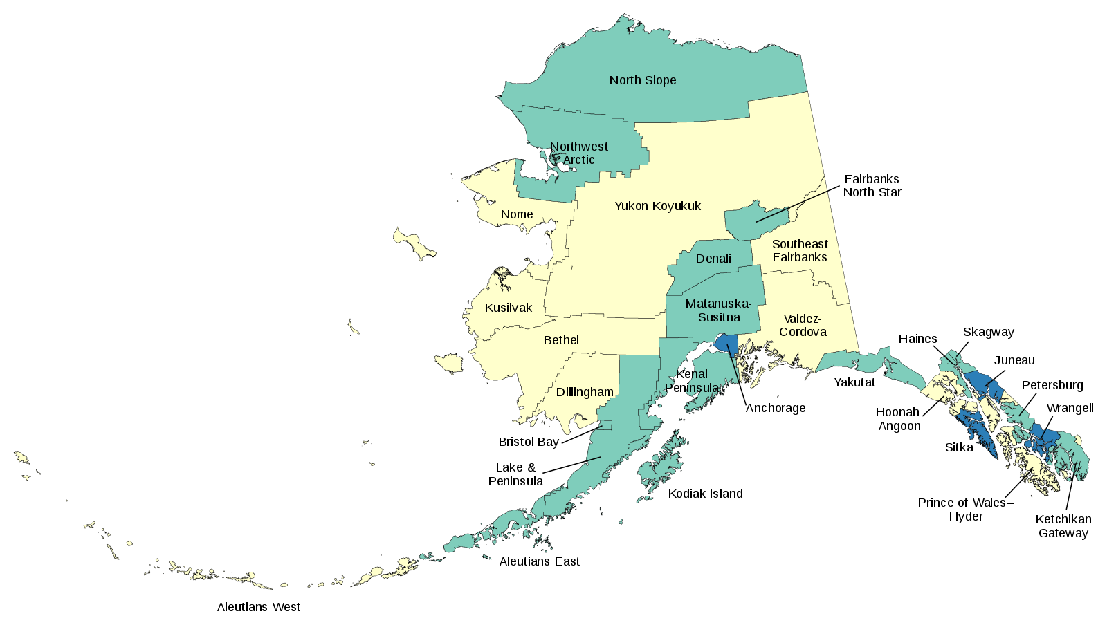 Alaska Map Alaska Map