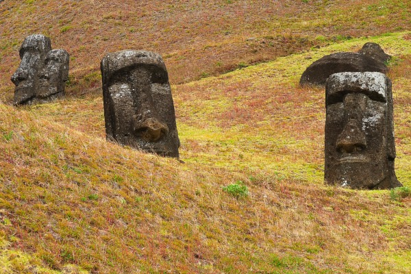 Quarry at Rano Raraku 